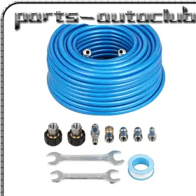 Pac180218part Parts-autoclub 5800psi Pressure Washer Sewer Jet Kit 100ft 1/4 Inch Upgraded Pu Hose Blue New