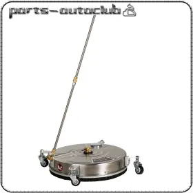 Pac180520part Parts-autoclub 18 Inch Pressure Washer Surface Cleaner With Wheels 4000psi 2 Extension Wand