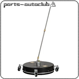 Pac180523part Parts-autoclub 18.5 Inch Black Pressure Washer Surface Cleaner With 4 Wheels Stainless Steel 4000psi