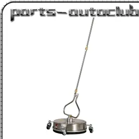 Pac180529part Parts-autoclub 13.7 Inch Pressure Washer Surface Cleaner With 4 Wheels Stainless Steel Brand New