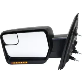 Fd224el-s Parts Galaxy New Mirror Heated For F150 Truck Left Hand Side In-housing Turn Signal Light