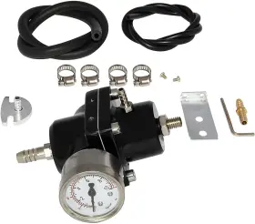 Pcfv4401-fba Partschoice Regulador De Presion Gasolina Universal Manguera Indicador 0-140 Psi Combustible
