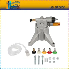 Ps18034ma198et Partsmarkets2018 3000 Psi Pressure Washer Pump 7/8 Inch Shaft Vertical Replaced 2.5 Gpm New