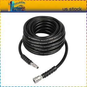 Ps18034ma199et Partsmarkets2018 50ft 3/8 Inch Hot Water Pressure Washer Hose 4800 Psi Rubber Power
