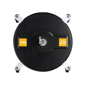 Ps18034ma523et Partsmarkets2018 18.5 Inch Black Pressure Washer Surface Cleaner With Wheels 4000 Psi Extension Wand