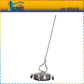 Ps18034ma529et Partsmarkets2018 13.7 Inch Pressure Washer Surface Cleaner Max 4000psi With 4 Wheels Stainless Steel