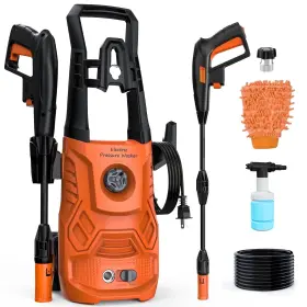 4200 Patbrela 717690233730 Electric Pressure Washer Psi 2.6 Gpm With Adjustable Nozzle And 23