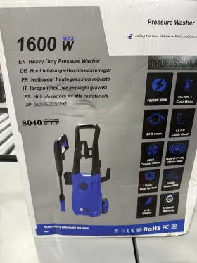 Patoolio 008678821583 Power Pressure Washer With Foam Cannon - Blue