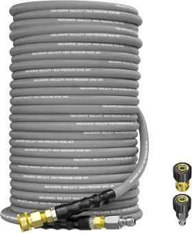 16in-gsg-gy-150ft-001 Pohir Acc-5#16in-gsg-gy-150ft-001 150ft 3/8 Inch Pressure Washer Hose 4500psi Wire Braided Kink Resistant Power 16in-gsg-gy-150ft-001 Pohir Acc-5#16in-gsg-gy-150ft-001 150ft 3/8 Inch Pressure Washer Hose 4500psi Wire Braided Kink Resistant Power