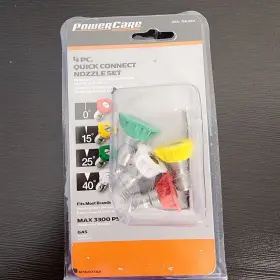 Ap31003b Power Care Powercare 4 Piece Pressure Washer Nozzle Set - Gas / Electric 2000-3300 Psi