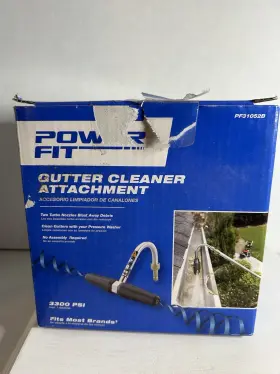 Pf31052b Power Fit Brand Gutter Cleaner Attachment For Pressure Washer 3300psi