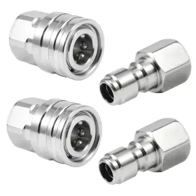 Coupler-01 Power Town Pressure Washer Coulper 1/4 Inch Quick Connect Fittings Ada