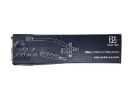 X004mu6k1d Power Town Dual Lance For Foam Cannon Nozzles Holder New