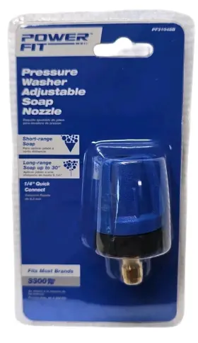 Pf31048b Powerfit 046396015907 Power Fit Pressure Washer Adjustable Soap Nozzle Fits Most Brands New