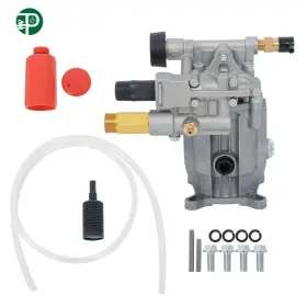 Pf4473040 Powerfit Universal 3000 Psi Pressure Washer Pump 3/4 Horizshaft Max 2.5 Gpm Oil Sealed