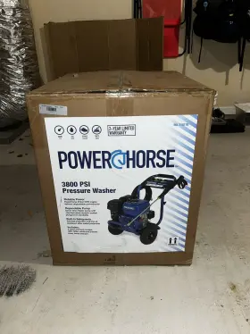5774806 Powerhorse Gas Cold Water Pressure Washer 3800 Psi 3.6 Gpm