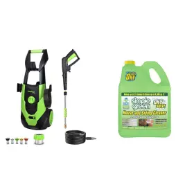 Powryte 718038900123 Electric Pressure Washer 5 Different Tips Power 40