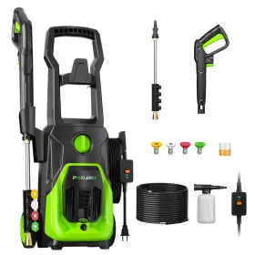 Poxurio 790864450676 Electric Pressure Washer 4000psi 2.8gpm Power 3-in-1 Self-priming Hi