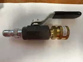 Abv038 Pressure Pro 3/8 Inch Carbon Steel Ball Valve Kit For Power Washers 3000-4000 Psi 4 Gpm