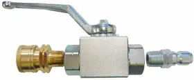 Pressure Washer Parts Store 690980734578 Power Ball Valve Kit And 3/8 Inch Male-female Quick Connect For Hose