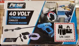 Pwb40l1 Pulsar 720psi -0.67gpm 40v Pressure Washer Kit #pwb40l1 New Open Box