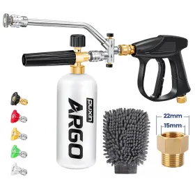 Px-gyqx-001 Puxinargo Foam Cannon For Pressure Washer Stubby Gun With Dual Connector M22-15mm Ada