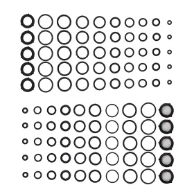 Pc09 Pwaccs 100 Pcs Pressure Washer O Ring Kit For Gun Hose Nozzle Pump Coupler Adapter