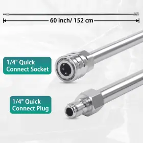 Pc27-1 Pwaccs 60 Inch Pressure Washer Wand Power Extension Replacem #2