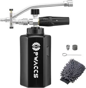 Pc30-1 Pwaccs Pressure Washer Foam Cannon Dual Connector Accessory Power