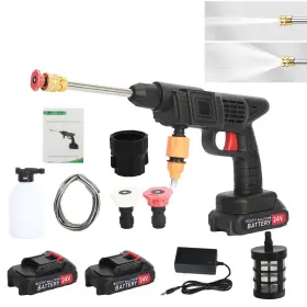14061253 Quixlent Cordless Pressure Washer Portable Electric 24v Hand Held Ca