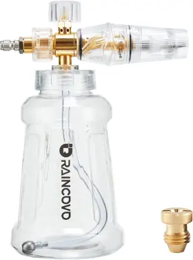 Raincovo 313040929942 Foam Cannon For Pressure Washer Snow Clear Car Wash