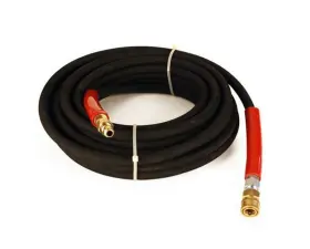 3651-qc Raptor Blast 6000 Psi Black 2 Wire Braid Pressure Washer Hose 100ft. And Couplers