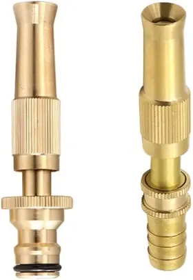 Recdec 774113182914 2 Pack High Pressure Hose Nozzle With Quick Connect Fittings And Barb Fitting Br