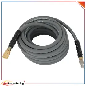 R17134ed641hare Redhare 100ft 4000psi 3/8 Inch Gray Non-marking Pressure Washer Hose New 1 Warranty Year