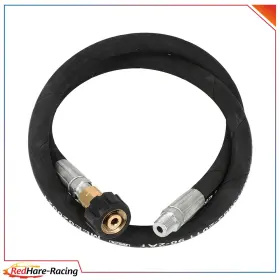 R18037ed213hare Redhare 3ft Pressure Washer Whip Hose 3/8 Inch Jumper With Swivel Steel Connector