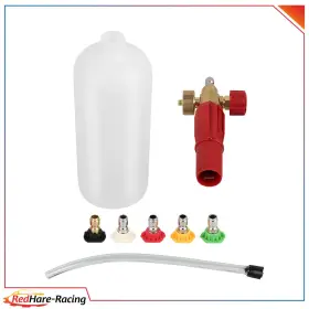 R18037ed217hare Redhare Heavy Duty Foam Cannon Professional Car Wash Pressure Washer 1/4 Inch 5 Nozzle Tips