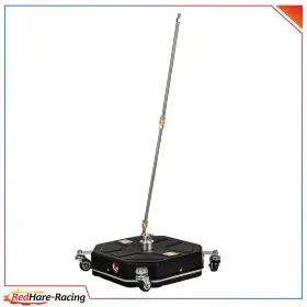 R18037ed526hare Redhare 16 Inch Pressure Washer Surface Cleaner 3600 Psi With 4 Wheels And 2 Extension Wands