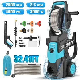 Reloive835971 Reloive Electric Pressure Washer 3000w Motor 4000psi