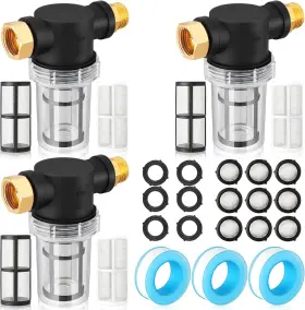 Tou-retisee-1363 Retisee Washing Machine Water Filter Hose Sediment Inline Wa