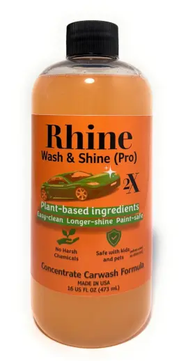 Rhine 641837270862 Plant-based Eco-friendly Car Wash Soap Non-toxic High-foam Concentrated Premi