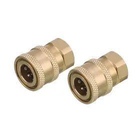 Ridge Washer 714453190330 Pressure Coupler Brass Fittings 1/4 Inch Quick Connect To Female Npt