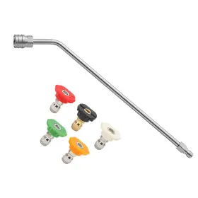 Ridge Washer 714453190538 Pressure Extension Wand 45 Degree Curved Angled Attachment Lance For