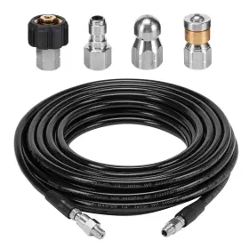 Br017-4 Ridge Washer Sewer Jetter Kit For Pressure 50 Feet Hose 1/4 Inch Drain Jetting