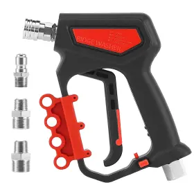 Plu-8-3 Ridge Washer Pressure Gun 5000 Psi With Nozzle Bracket 12 Gpm Power Trigge
