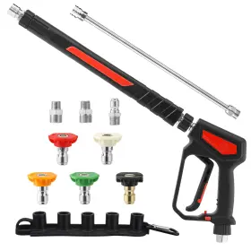 Plu-8-4 Ridge Washer Pressure Gun 5000 Psi 12 Gpm Power With Stainless Steel E