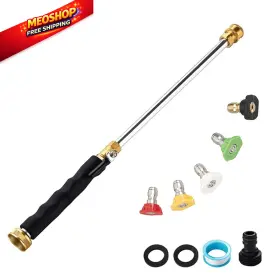 Jjs-016 Rlasamn 8pcs High Pressure Power Washer Wand Hydro Jet Nozzle For Black