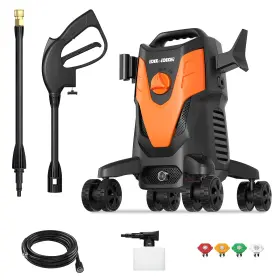 Hwy12p Rock&rocker New Model Powerful Electric Pressure Washer 1950psi Max 1.58 Gpm Power Was