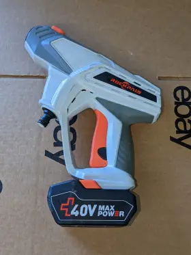 Ldg-hero-h4 Rockpals Cordless Pressure Washer Gun 1 X 40v Batteries - White #3