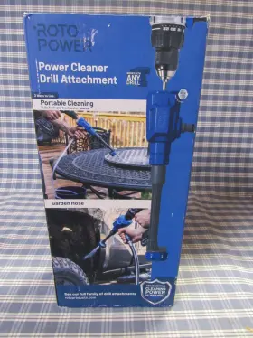 Rotopower 860012203796 Power Cleaner Drill Attachment 600-psi 1-gpm Store Display Free Ship