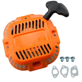 0k84300188 Ruma Gn116 Orange Pull Start Recoil Starter Assembly 0k40510117 G0071431 Comp